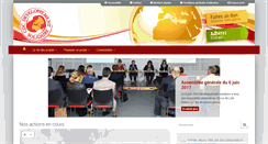 Desktop Screenshot of cdcdeveloppementsolidaire.org